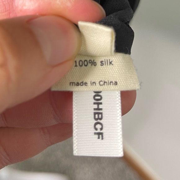 L'agence Silk Beaded High Neck Black Chevron Tank Blouse 6 Flapper Designer - Picture 7 of 10